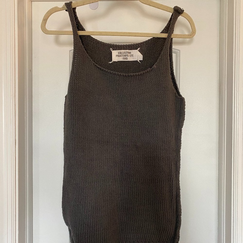 Vintage Martin Margiela Hand Knit Tank Sweater